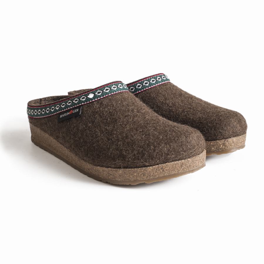 Sabots Haflinger Gz Femme Chocolat | ULA4118YM