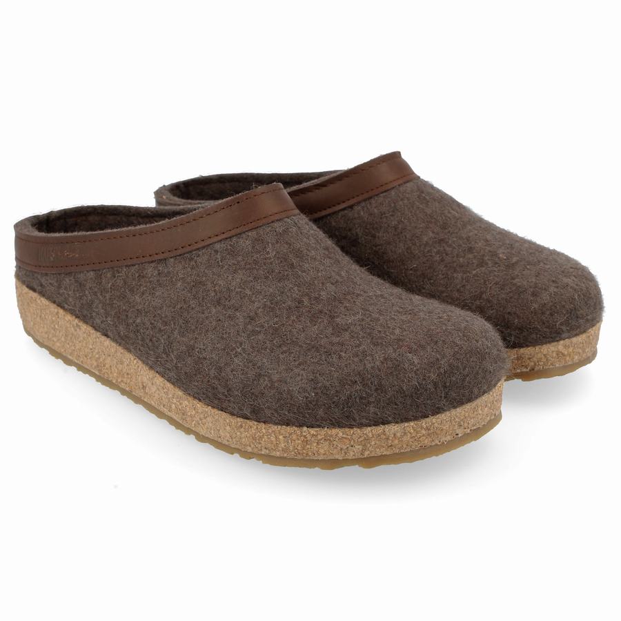 Sabots Haflinger Gzl Homme Marron | HZM8316CH