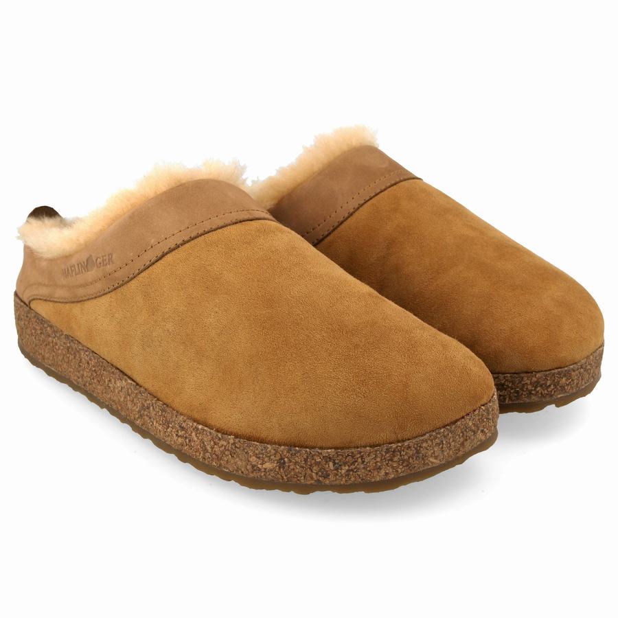 Sabots Haflinger Snowbird Homme Marron | YAL3445AJ