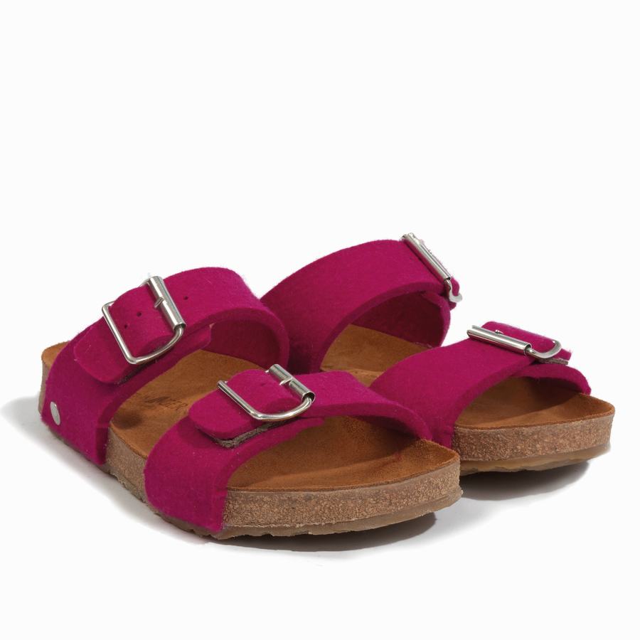 Sandales Haflinger Anabel Homme Rose Rouge | HXD8154EN