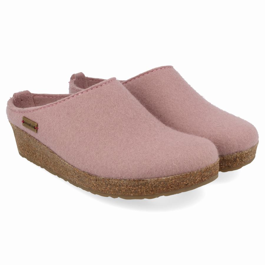 Sabots Haflinger Juliette Femme Rose | YMW7861EC