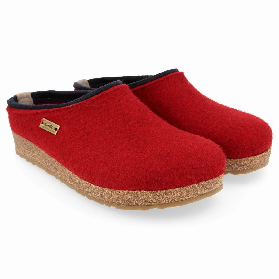 Sabots Haflinger Kris Femme Rouge | IGN2576NE