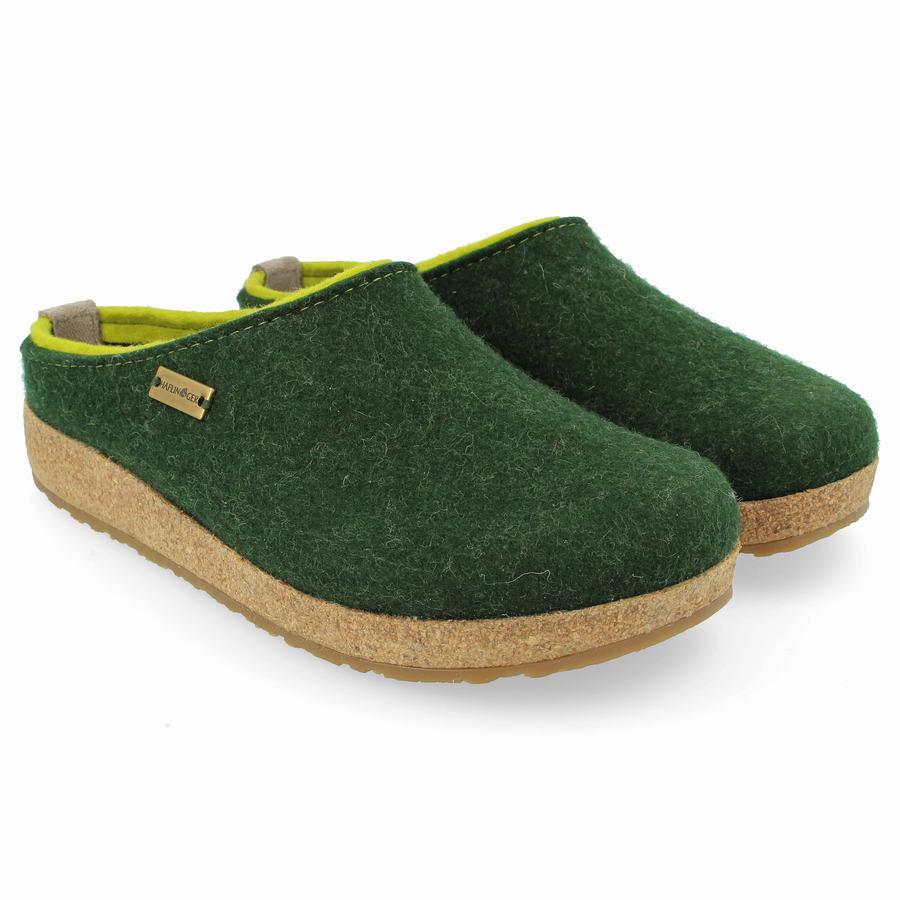 Sabots Haflinger Kris Femme Vert | ITR1946NO