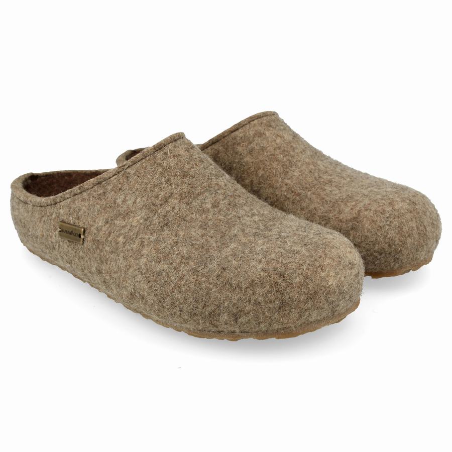 Sabots Haflinger Michl Homme Beige | HGN7291CE