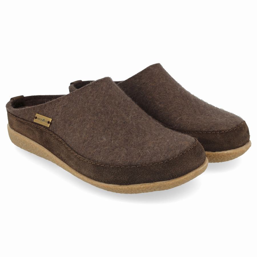 Sabots Haflinger Skane Femme Marron | NRV1431IN