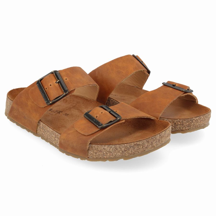 Sandales Haflinger Andrea Femme Marron | FMZ4916MD