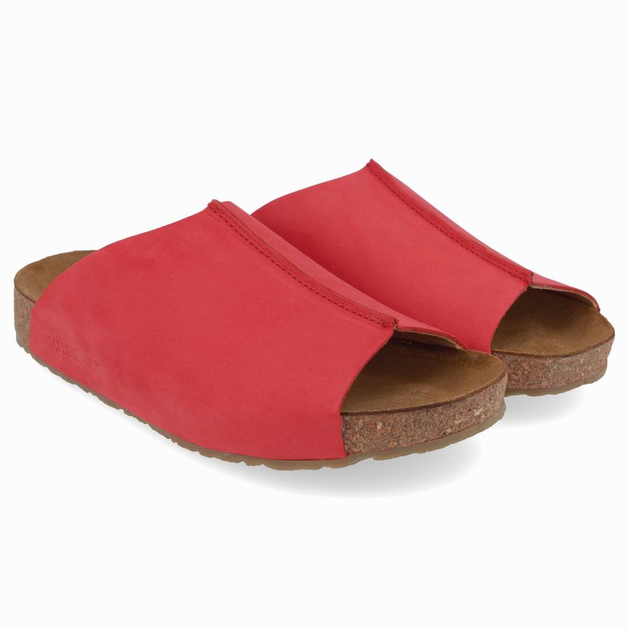 Sandales Haflinger Fortuna Femme Rouge | VBG1452ZI